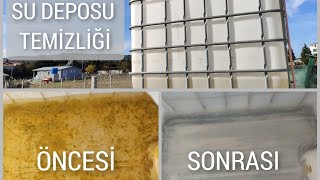 KAFESLİ SU DEPOSU TEMIZLİĞİ