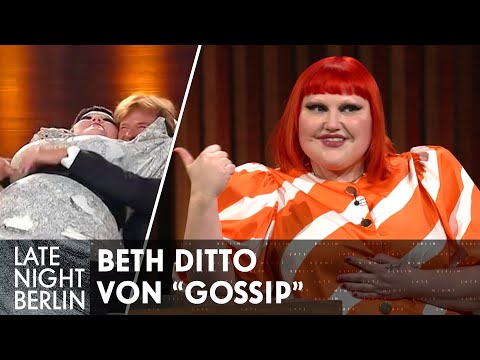 Das hat Beth Ditto von "Gossip" bei "Wetten, dass..?" angestellt | Late Night Berlin
