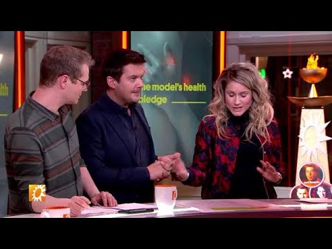 Nikkie tekent The Models Health Pledge - RTL BOULEVARD