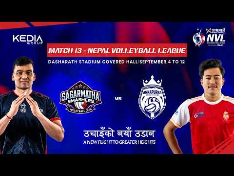 LIVE | Annapurna Spiker Kings vs Sagarmatha Smashers | Match 13 | NVL 2026