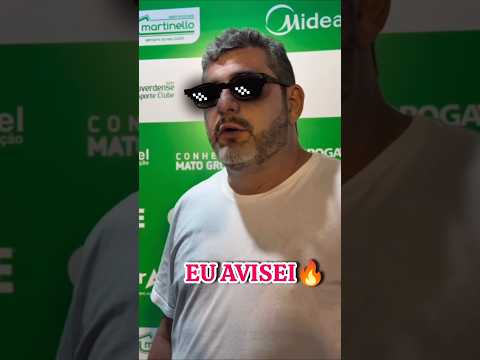 Ele Avisou "a todos" 10/1/2026 😁 kkkkkkkkk..#memes #luverdense #lucasdorioverde #futebol #matogrosso