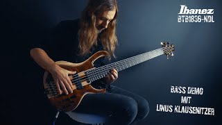 Video thumbnail for Ibanez BTB1836-NDL - Linus Klausenitzer by Ibanez Germany