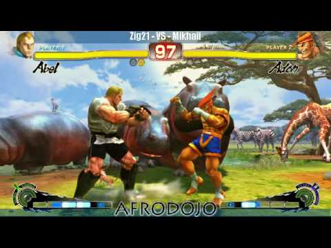 SSF4 - AFRODOJO 7/15/2010 - Zig21(Abel) vs Mikhail(Adon)