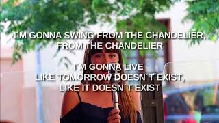 CHANDELIER · Aitana Ocaña OT (letra)