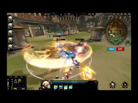 Attack on Thor- SMITE (Five Thors vs Five Ao Kuangs)