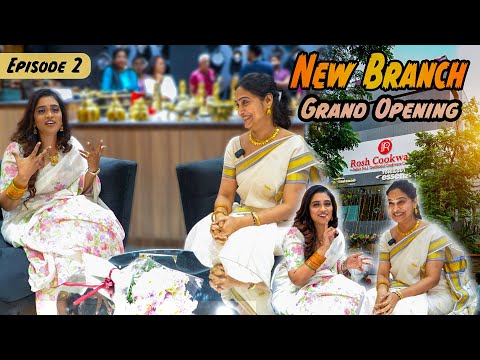 Grand Opening Day | Exclusive Talk With Actress Sadhana | Episode - 2 |   Rosh Cookwares