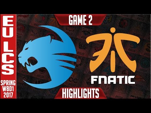 Fnatic vs Roccat Game 2 Highlights - EU LCS W8D1 Spring 2017 - FNC vs ROC G2