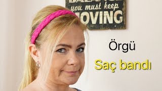 ÖRGÜ SAÇ BANDI - KNITTING HEADBAND