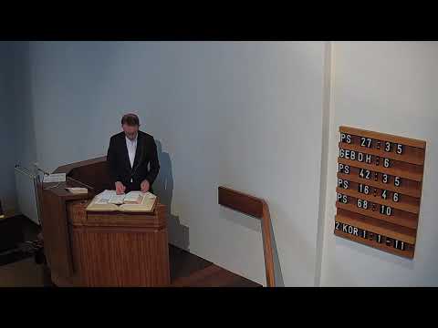 Zondagmorgen 24 mei 2020 ds. J. van Walsem