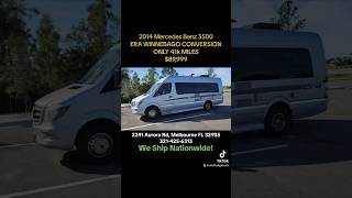 2014 Mercedes Benz Sprinter ERA Winnebago conversion #sprintervan #winnebago #rv #trucksandmorefl