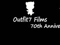 Outfit7 Films 70th Anniversay Logo 1983