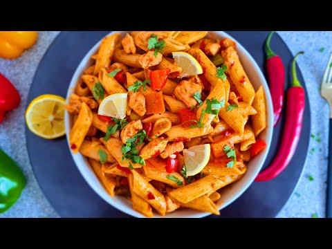 Hot & Tasty Chicken Pasta Recipe By Yummy Halal