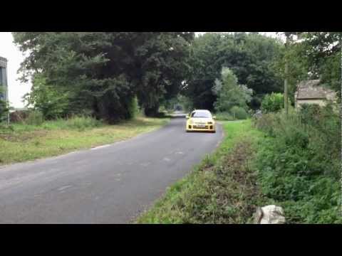 renault sport Clio v6 with trophy exhaust 2