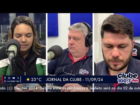 Jornal da Clube - 11/09/24 - Edição da Manhã