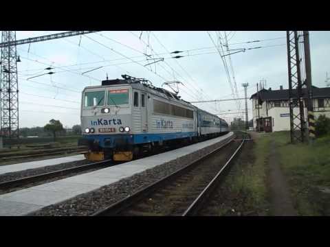 Odjezd vlaku Os 6403 (ČD 163.094) - Všetaty, 8. 5. 2013