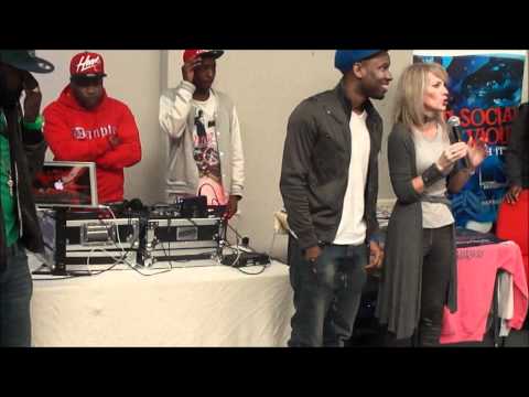 Dampte and Starboy Nathan at Challenge for Youth at Alternatives