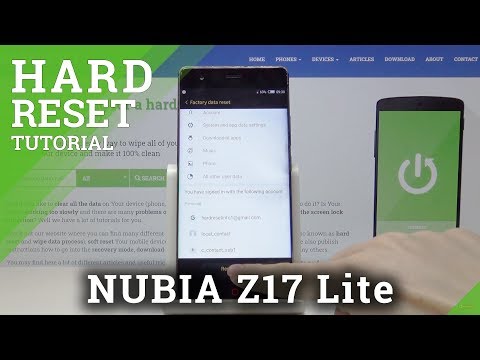 How to Factory Reset NUBIA Z17 Lite – Hard Reset