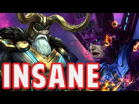 ODIN LVL 60 SOLO GALACTUS?? BEST PVE HERO?! - Marvel Future Fight