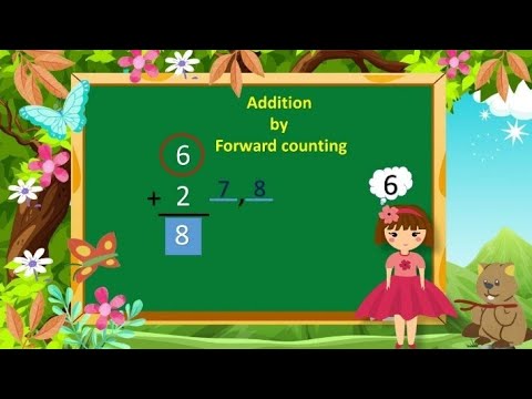 Addition by forward counting / Grade 1 Math / Numbers Magic / Edu World by Amna ubaid