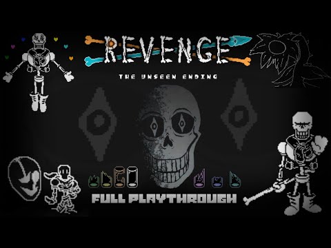UNDERTALE: REVENGE The Unseen Ending KDTM's Take FULL PLAYTHROUGH (Cancelled) | Undertale Fangame