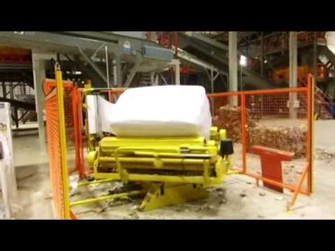 Rotowrap TT with safety fence (mit Schutzzaun) - Waste Bale Wrapping Technology by PTF Häusser 017