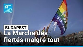 Budapest : la Marche des fiertés, interdite par la police, maintenue par le maire • FRANCE 24