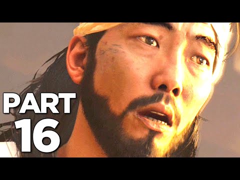 GHOST OF TSUSHIMA Walkthrough Gameplay Part 16 - LORD SAKAI (PS4 PRO)