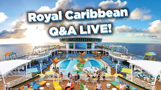Let's talk Royal Caribbean cruises LIVE right now!