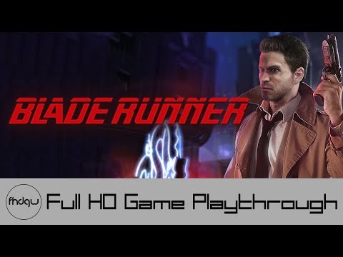 Blade Runner - Full Game Playthrough (No Commentary)