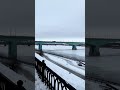 50 оттенков серого. Волга. Ярославль. Набережная.  ❄️❄️❄️ Yaroslavl. Embankment. Volga river.