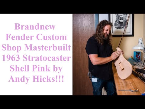 Fender Custom Shop 1963 Stratocaster Relic Masterbuilt Andy Hicks - Shell Pink image 26