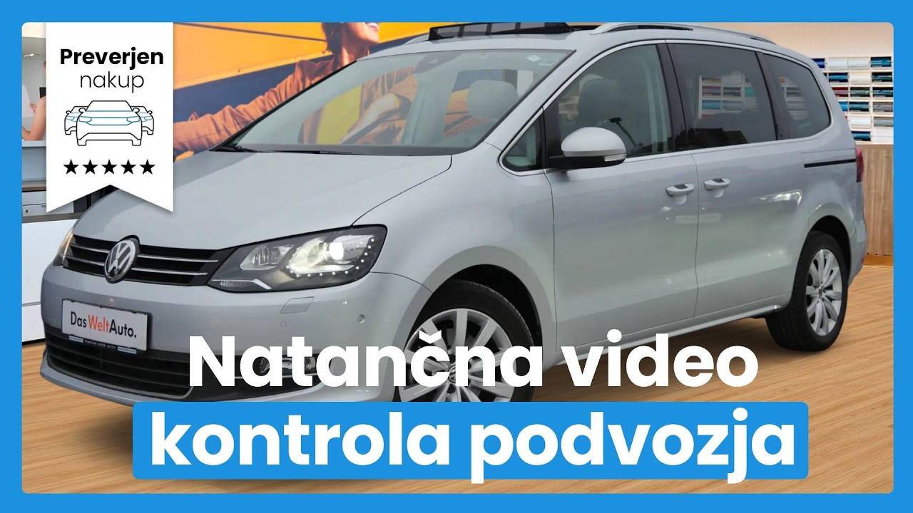 Volkswagen Sharan 2.0 TDI Highline 2.0TDI DSG - 7 SEDEŽEV - PANORAMA