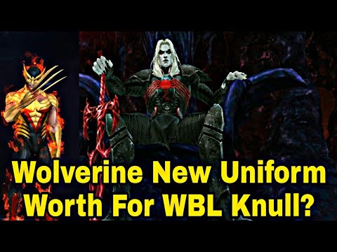 Wolverine New Uniform Review And WBL Knull Test & Wolverine New Meta For WBL? - Marvel Future Fight