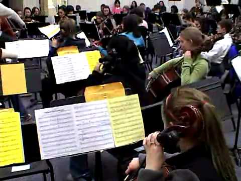 Triptych For Christmas / Allegro Youth Orchestra (Part 3 - rehearsal)
