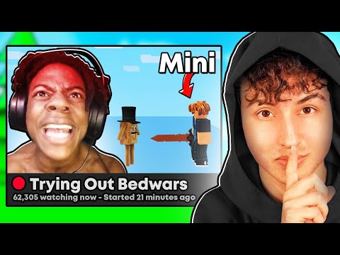 I Secretly Donated To Streamers Playing Roblox BedWars!