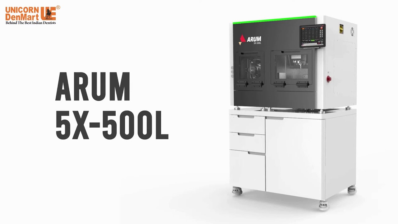 Arum 5x-500 L: Elevate Your Dental Lab to a 24-Hour Smart Factory