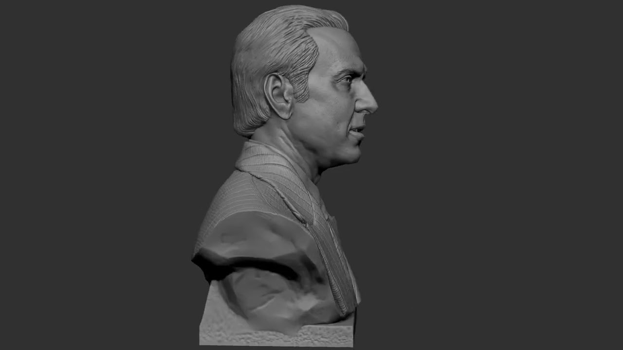 Nicolas Cage Modelo de Impressão 3D