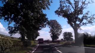 Drive From Crieff To Methven Perthshire Scotland