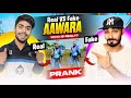 Real Vs Fake Aawara 😂 Huzai Pranked On Awara In Full Map Grandmaster Lobby - Garena Free Fire