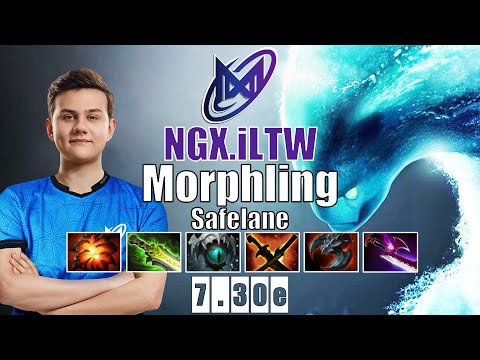 Morphling Safelane | NGX.iLTW | 18 KILLS MORPHLING LATE GAME CARRY BOSS | 7.30e Gameplay Highlights