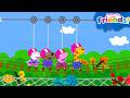Peppa Pig Friends Tackle An OBSTACLE Course Tales Full Episodes 1 Hour