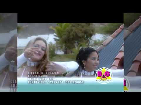 llévate mi corazón - Grupo femenino Sabor Ft. Monica La Voz De oro (Video Clip) 4K