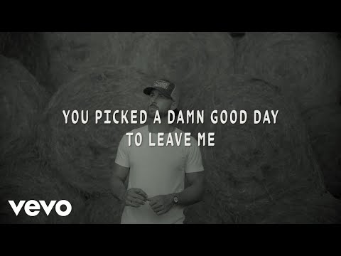 Riley Green - Damn Good Day To Leave (Lyric Video)