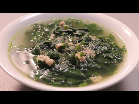 Cách nấu Canh Rau Ngót Thịt Băm mềm rau và ngọt nước