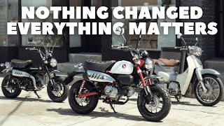 Download lagu 2026 NEW HONDA THREE ICONIC 125 MODELS PROVE LESS IS MORE | Monkey Dax and Super Cub Updated But Why mp3