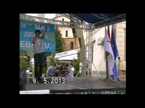 Bertini MC Live Plostad Magnolija - Bitola 09.05.2013 DEN NA EVROPA