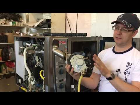 Ремонт пароконвектомата Rational CMP 61 газовая версия ошибка rE5