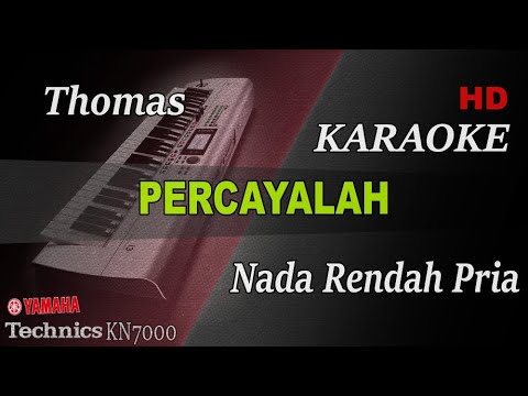 THOMAS - UCAPKANLAH ( NADA RENDAH PRIA ) || KARAOKE