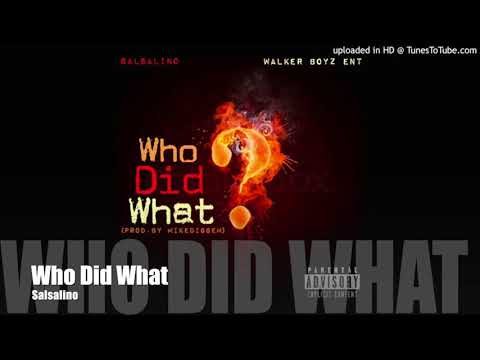 Who Did What - Salsalino