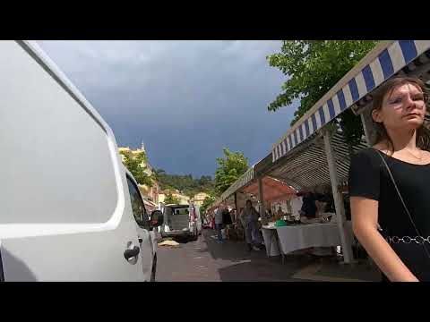 Walking NICE France 2022 4K !! Nice Walking Tour Nizza - South France - Cote d'Azur - July 2022